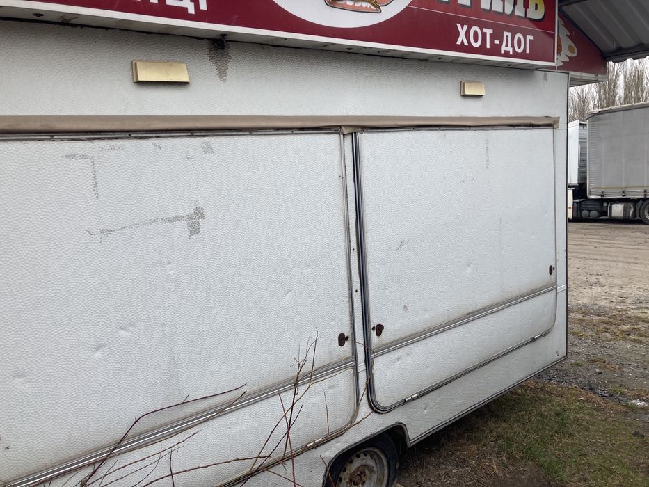 Купава прицеп Трейлер Вагончик торговий на колесах дом