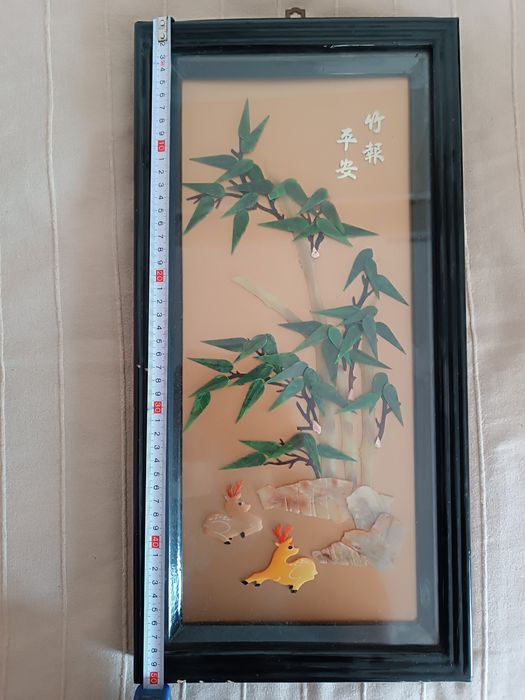 Quadro de pedra cortada