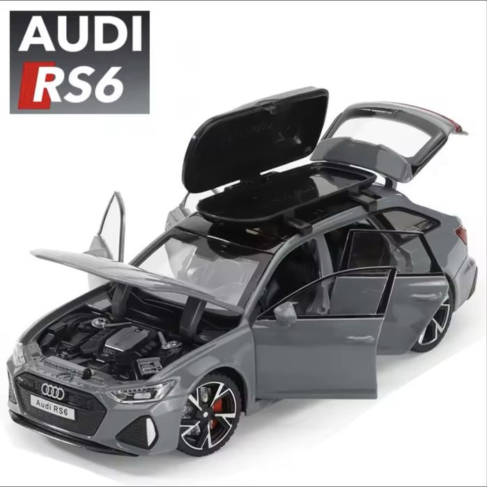 Машинка металева з звуковими та світловими ефектами