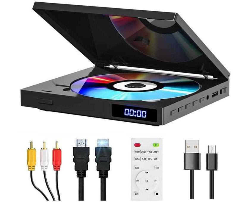 Mini odtwarzacz DVD z pilotem