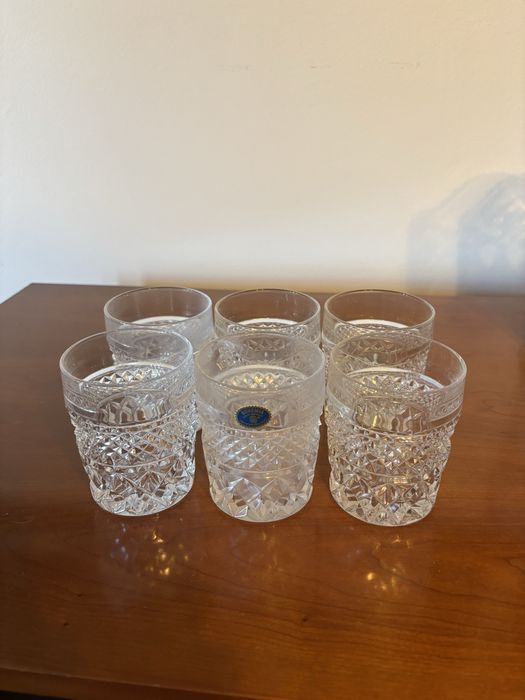 Conjunto de peças cristal