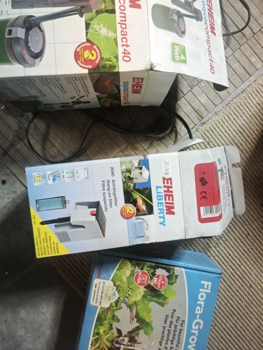 Conjunto de Filtros de aquário