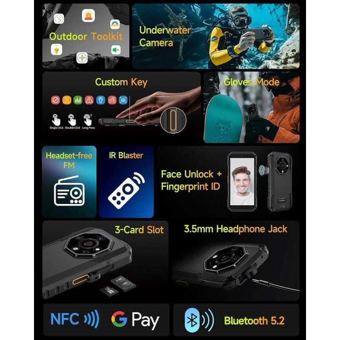 Ulefone Armor X32 6GB/128GB IP69K 2.0GHz