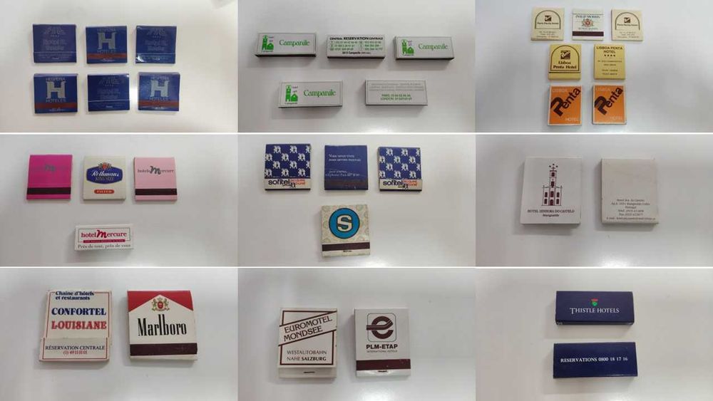 Caixas de fósforos antigas