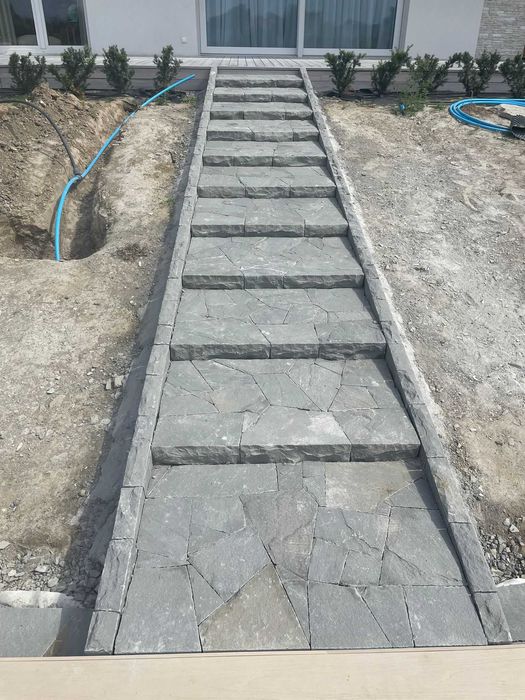 Twardy kamień naturalny na podjazd, elewację, chodnik, taras