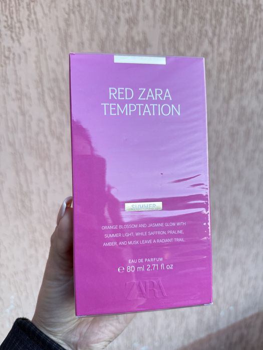 ZARA Red Temptatiom summer 30,80ml Zara парфуми
