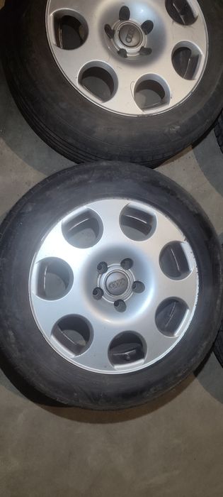 Audi A4 B5 b6 A6 C5 felgi koła aluminiowe 16 5x112 et42 + opony letnie