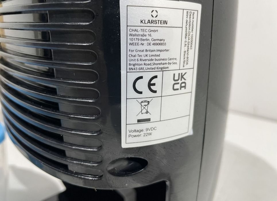 Осушувач повітря Klarstein Shetland