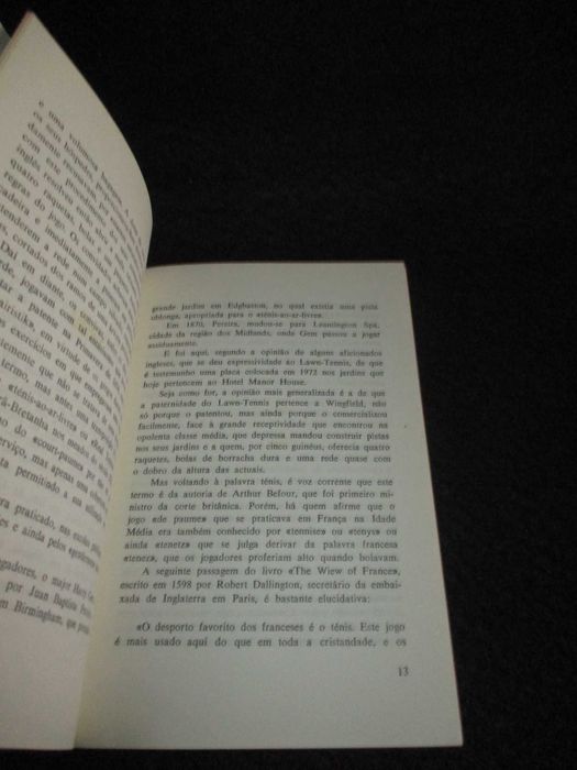 Livro abc do Ténis Fonseca Vaz