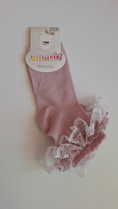 Skarpety z koronką