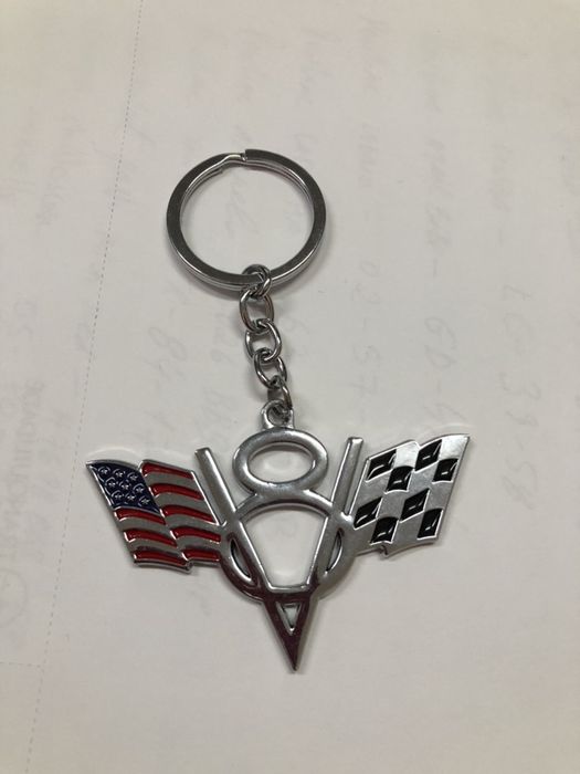 Porta-chaves Carro Motor V8 Americano Mustang Shelby Corvette Camaro
