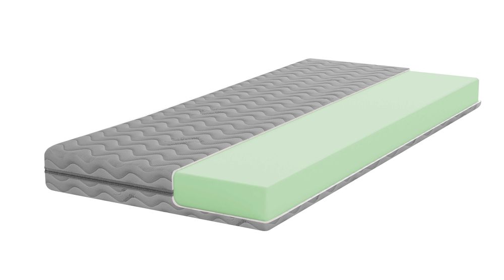 Materac b. twardy piana T35/50 POWER GREEN PUR H5 180x200 21cm SZARY