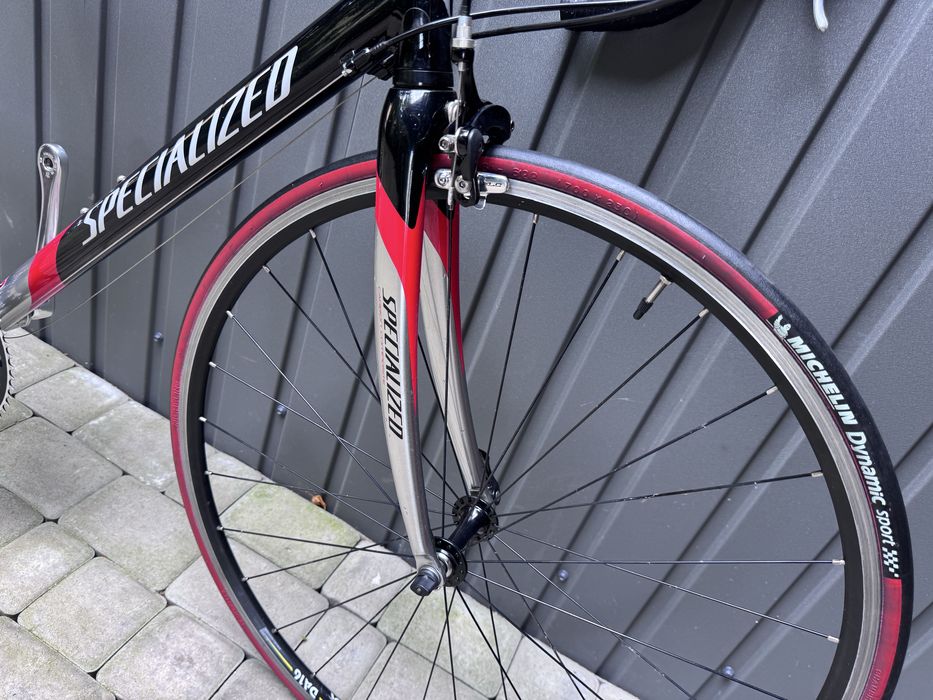 Шоссейний велосипед Specialized Allez A1 max резина Michelin