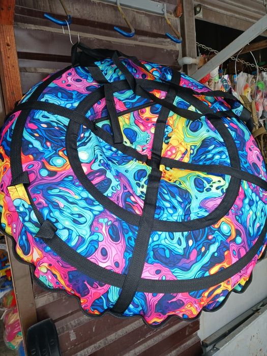 Тюбинг акция,санки,снегокат дитячі металеві