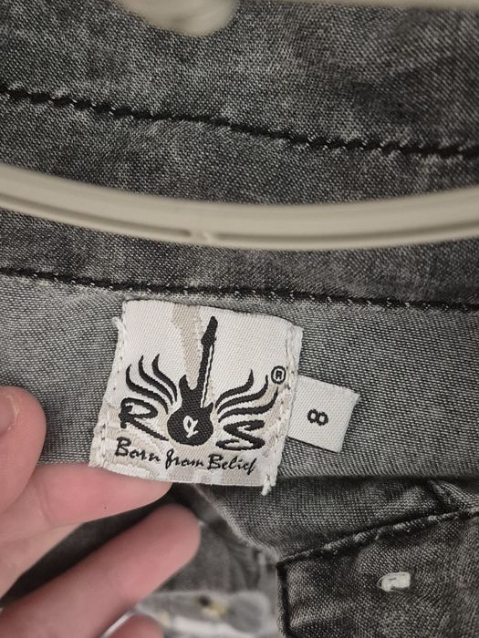 Сорочка жіноча рокерська панк