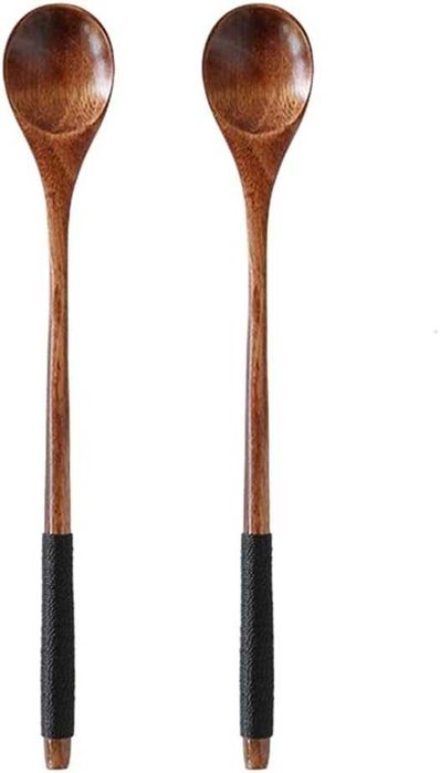 Fivetwofive 5 sztuk drewniane łyżki kuchenne