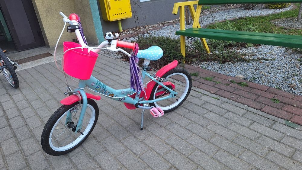 Rower dla dziewczynki 16 cali