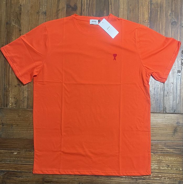 T Shirt de Homem Laranja