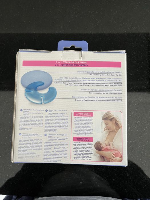 Discos thermogel para os seios