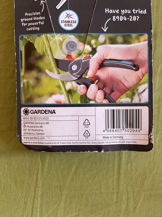 Секатор садовий Gardena 20 мм