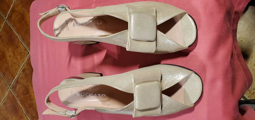 NOWE damskie BOCCATO naturalna skóra rozmiar 40