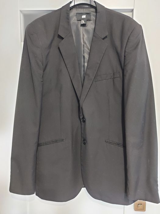 Marynarka męska H&M rozm.52 czarna