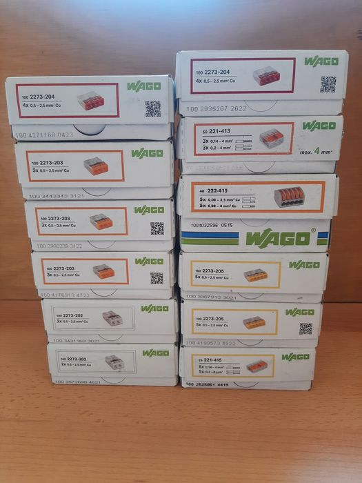 Szybkozłączki Wago