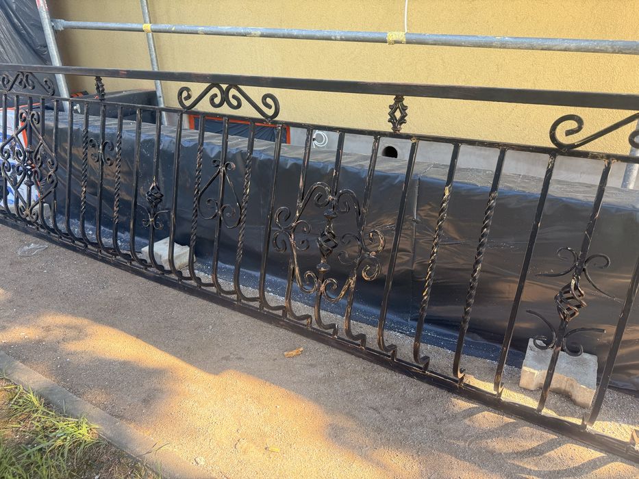 Balustrada metalowa kuta