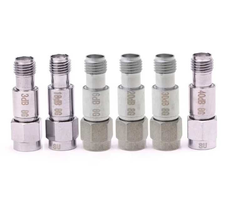 СВЧ Аттенюатори SMA 8GHz - для Lite VNA 64, Tiny SA Ultra gold