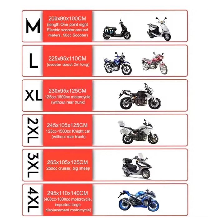 Срібний мото чохол для зовнішнього використання матеріал oxford