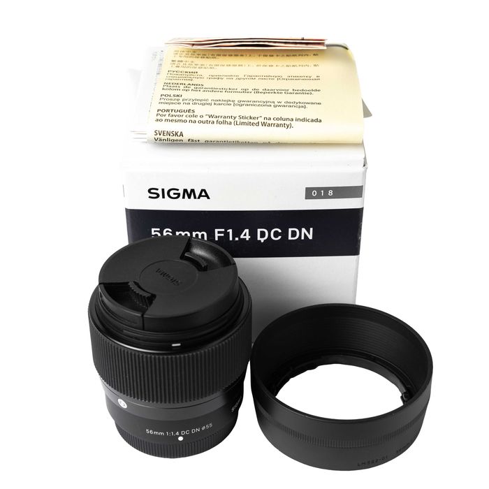 Sigma 56mm 1.4 для камер Fujifilm Aps-c