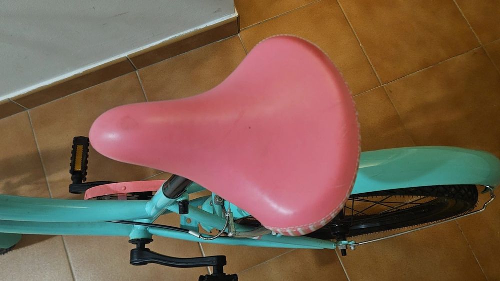 Bicicleta de menina até aos 10 anos
