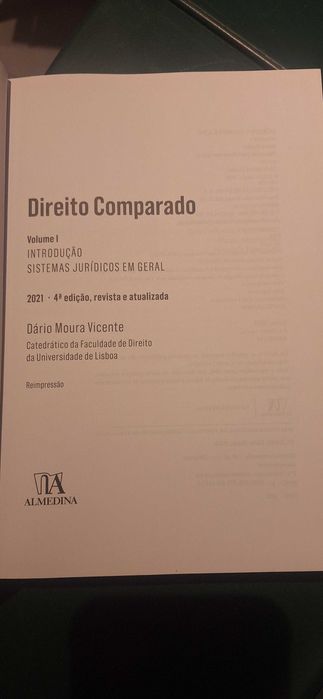 Direito Comparado Volume I