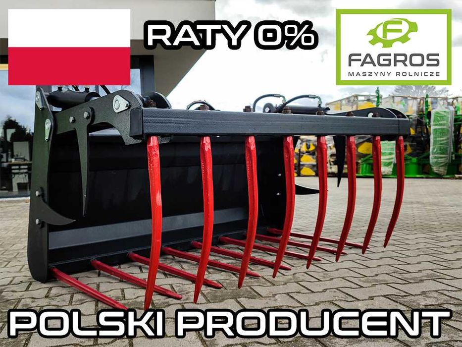 RATY  Krokodyl Łyżko-Krokodyl 2 siłownikiEuro SMS Faucheux DOSTAWA