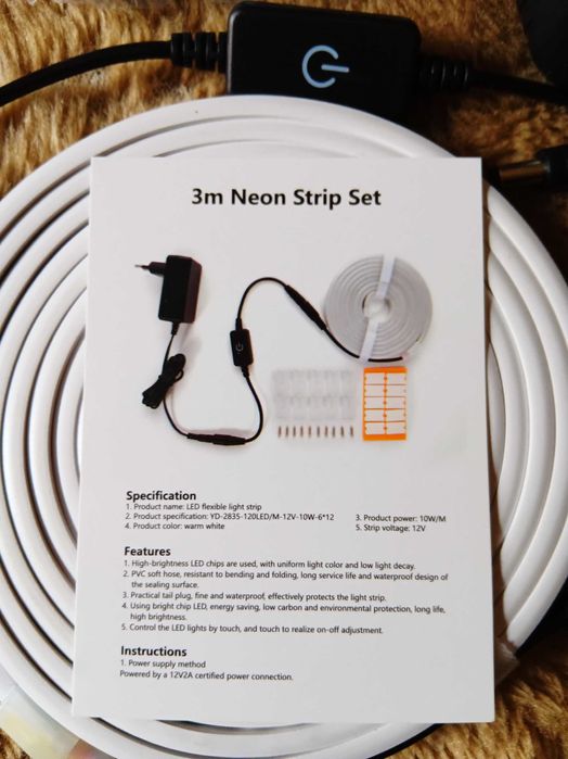 Fita Led Neon com 3 metros