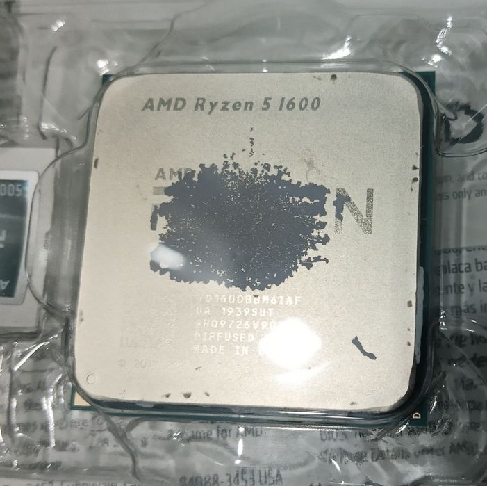 Процесор б/в AMD Ryzen 5 1600 Six-Core.