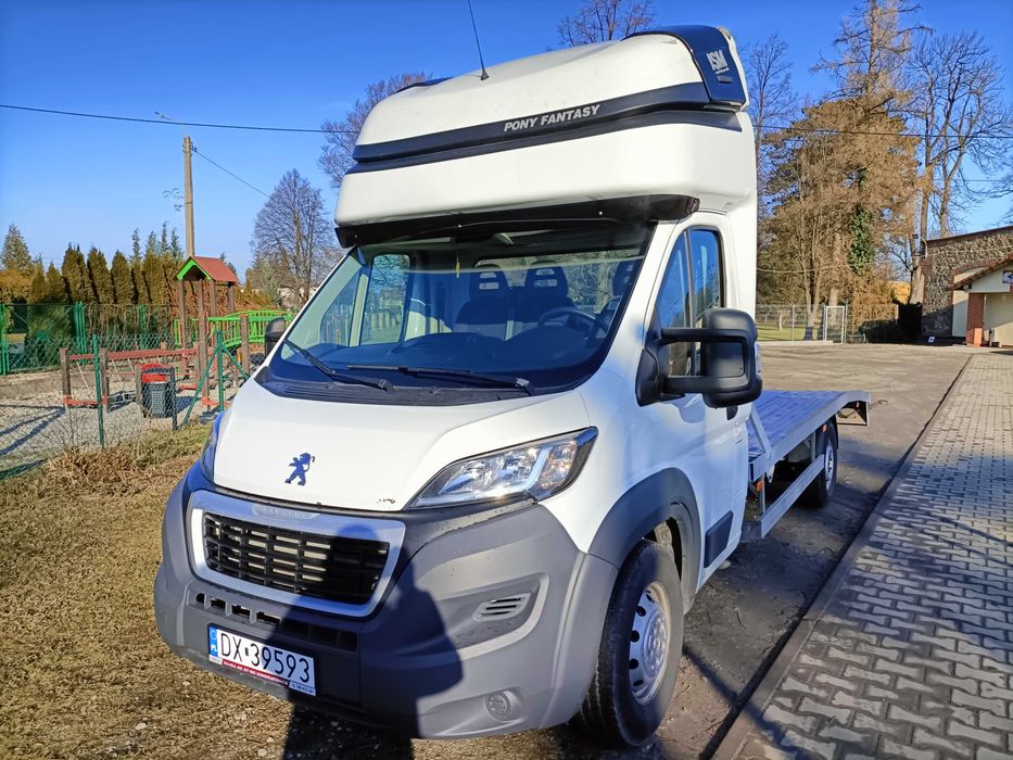 Peugeot Boxer Autolaweta Nowy najazd i wyciągarka