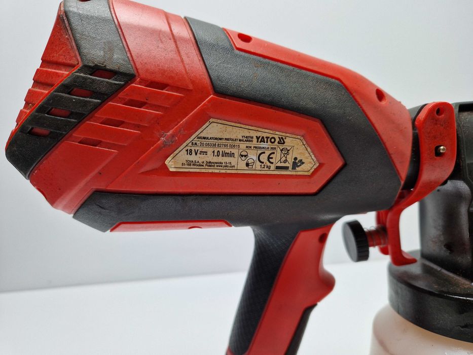 Pistolet malarski yato 82765 + Akumulator 4.0Ah