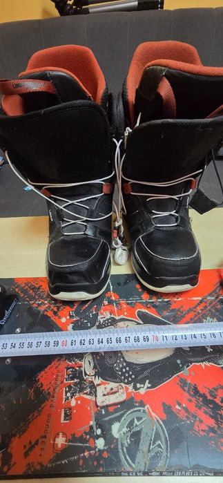 Deska Snowbord + BUTY 42 EU , STAN bdb