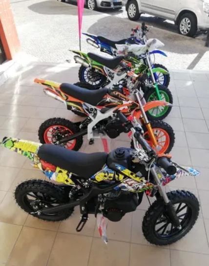 Mini moto 49cc para crianças Campo E Sobrado • OLX Portugal