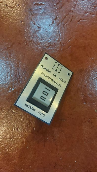 Botão Selector Bomba de Água Vimara