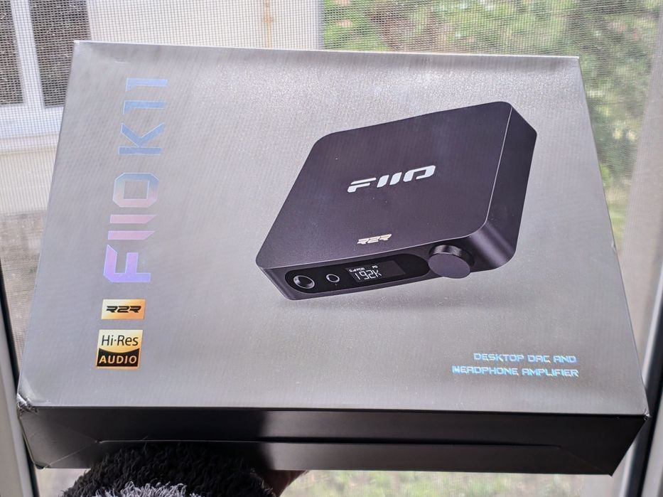 R2R ЦАП/Підсилювач для навушників Fiio K11 R2R Silver