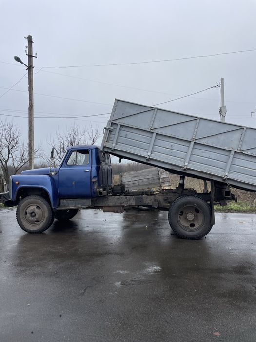 Газ 53 самосвал на полном боевом ходу