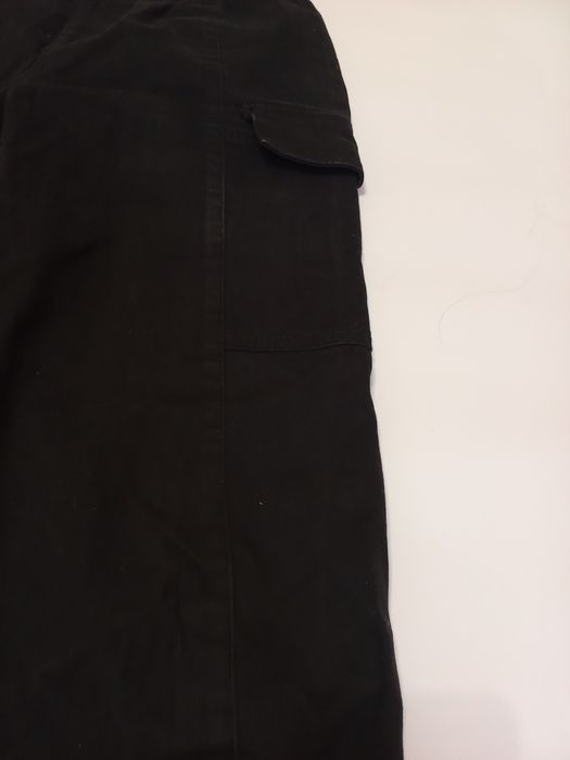 Штани карго чорні 36 розмір