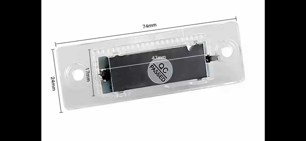 Led Подсветка номера Volkswagen Transporter Caddy освітлення мото