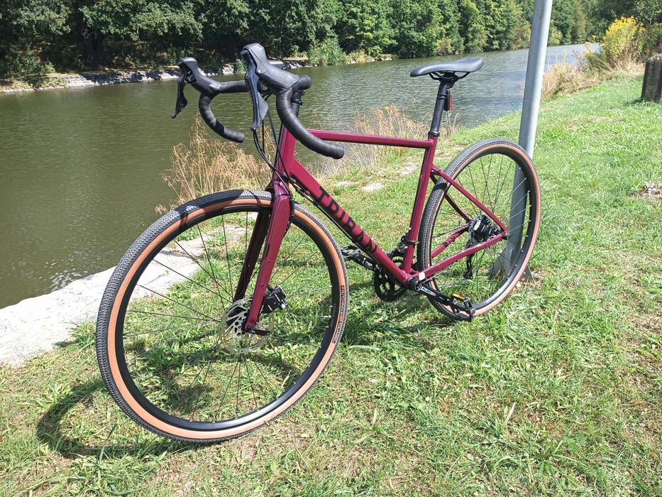 Rower grvl Triban 520 gravel - nowa cena - decathlon