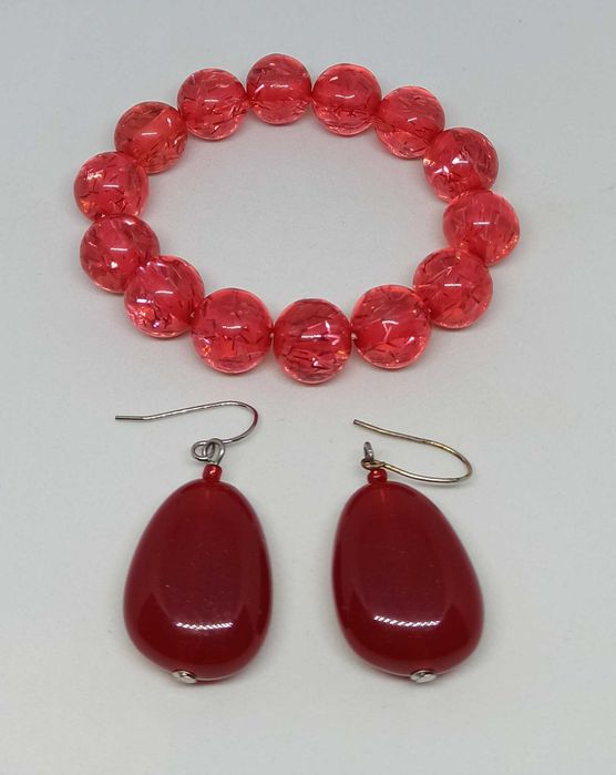 Conjuntos de pulseiras e brincos - Portes Grátis