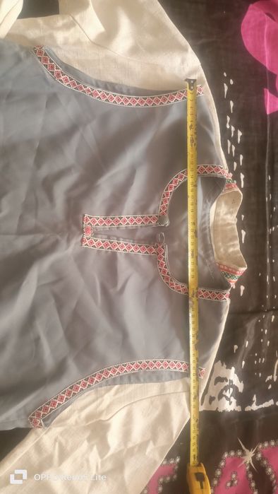 Продам вышиванку чоловічу льняну