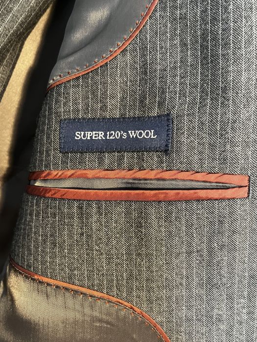 Fato Homem Massimo Dutti Cinzento