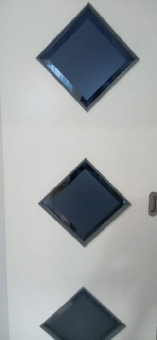 6 Vidros biselados para portas